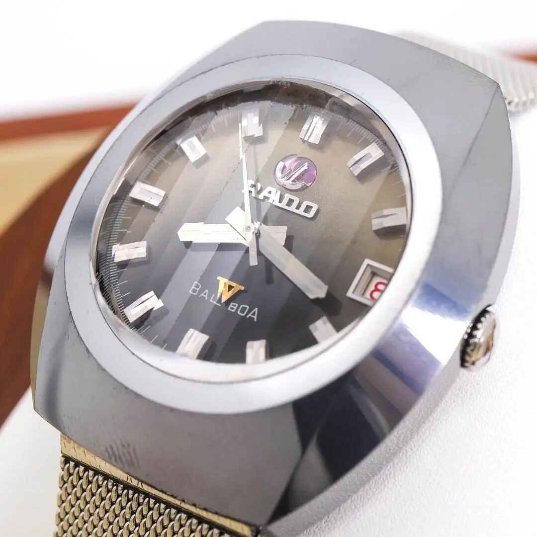 Rado Balboa V Automatic Wristwatch 4.0×3.5cm Case 20.8cm wrist 8.2in