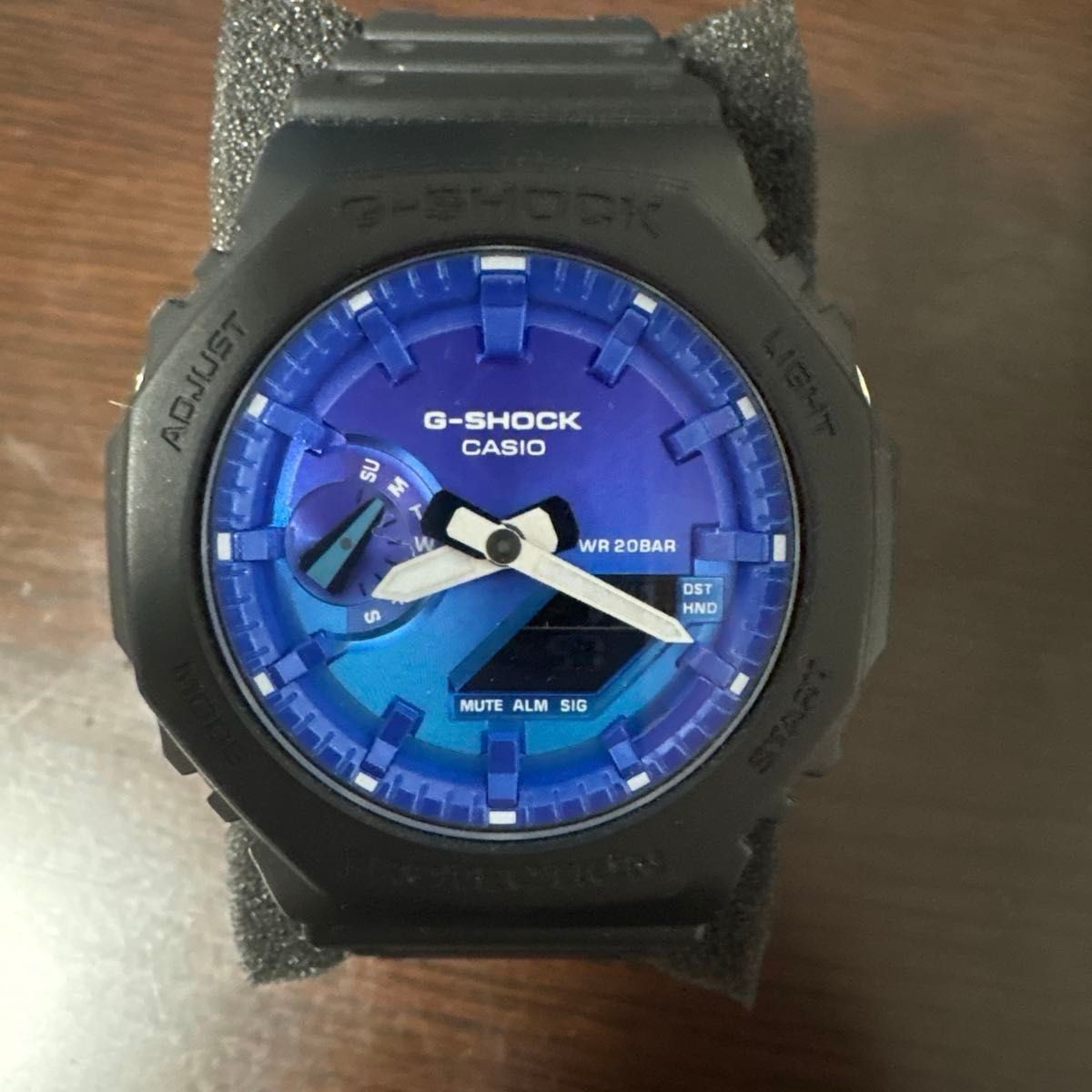 CASIO G SHOCK 5611 JA Blue Watch with Instruction Manual and