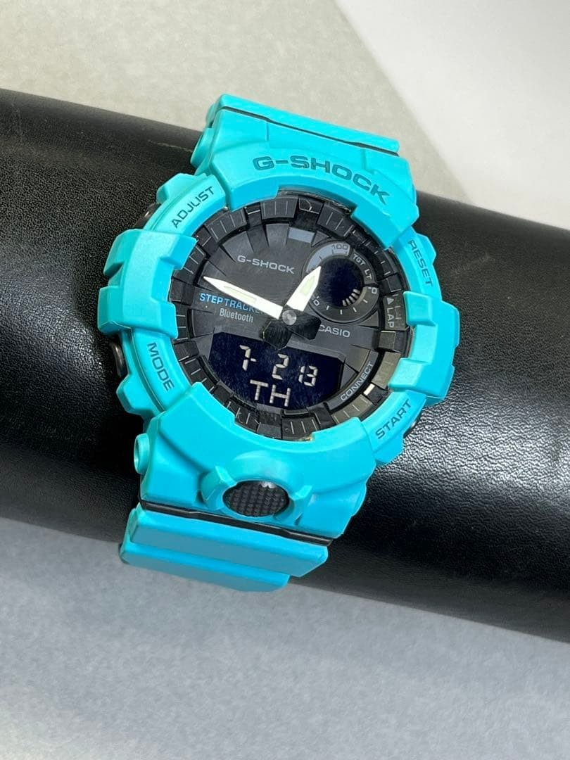 CASIO G-SHOCK G-SQUAD GBA-800-2A2JF Blue Bluetooth Step Tracker Mens Watch JDM