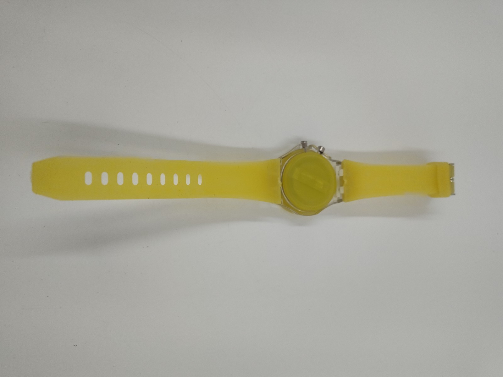 Kids Silicone Band Watch Quartz Analog Wristwatches Girls Lovely Yellow Watches