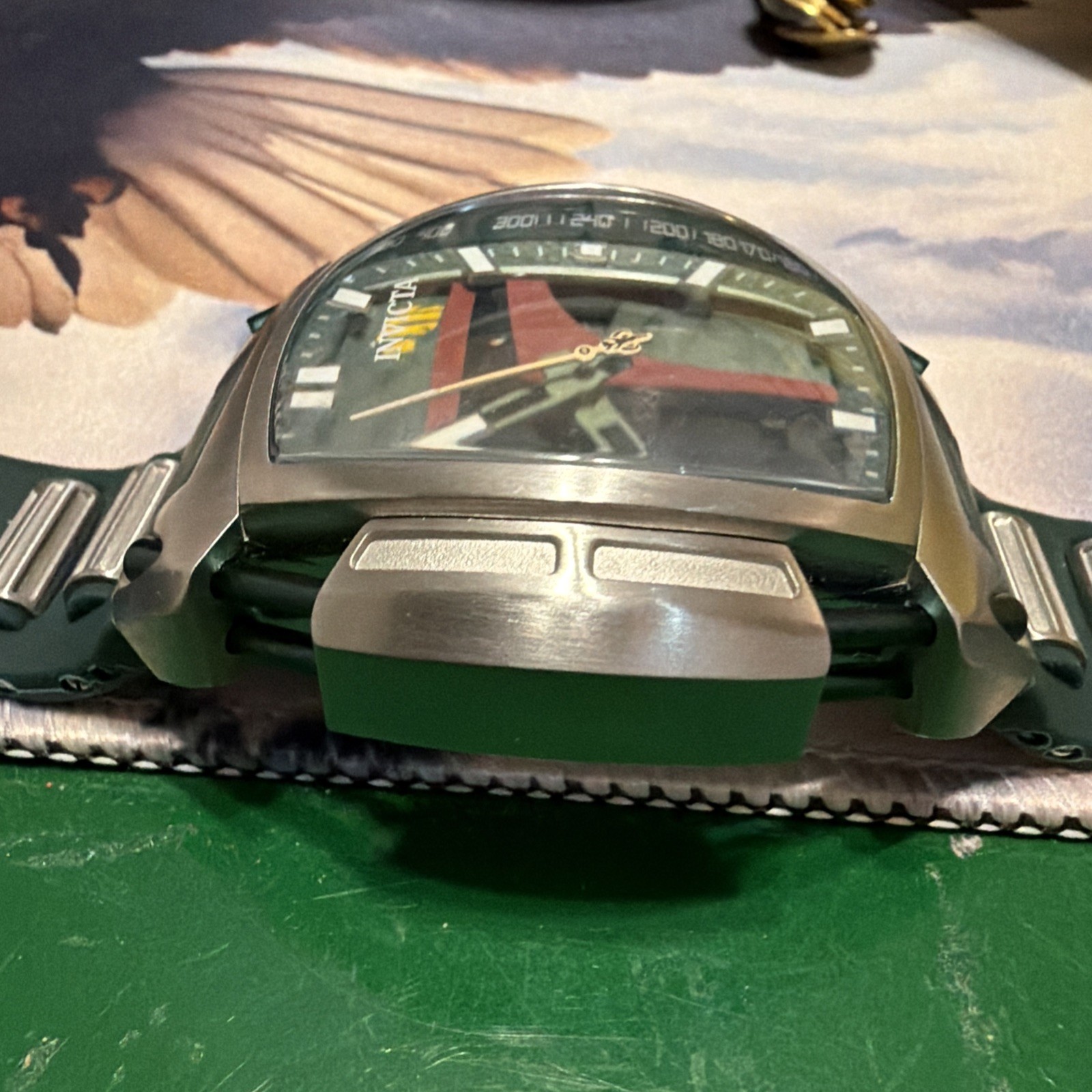 Invicta Star Wars Boba Fett 53mm Limited Edition 108/1977 Watch Model 43007