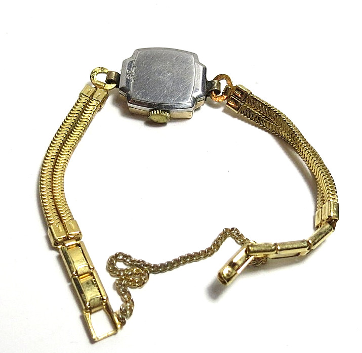 VINTAGE SWISS WOMEN’S GRANT MANUAL WIND WRISTWATCH GOLD FILL BEZEL RUNS..’