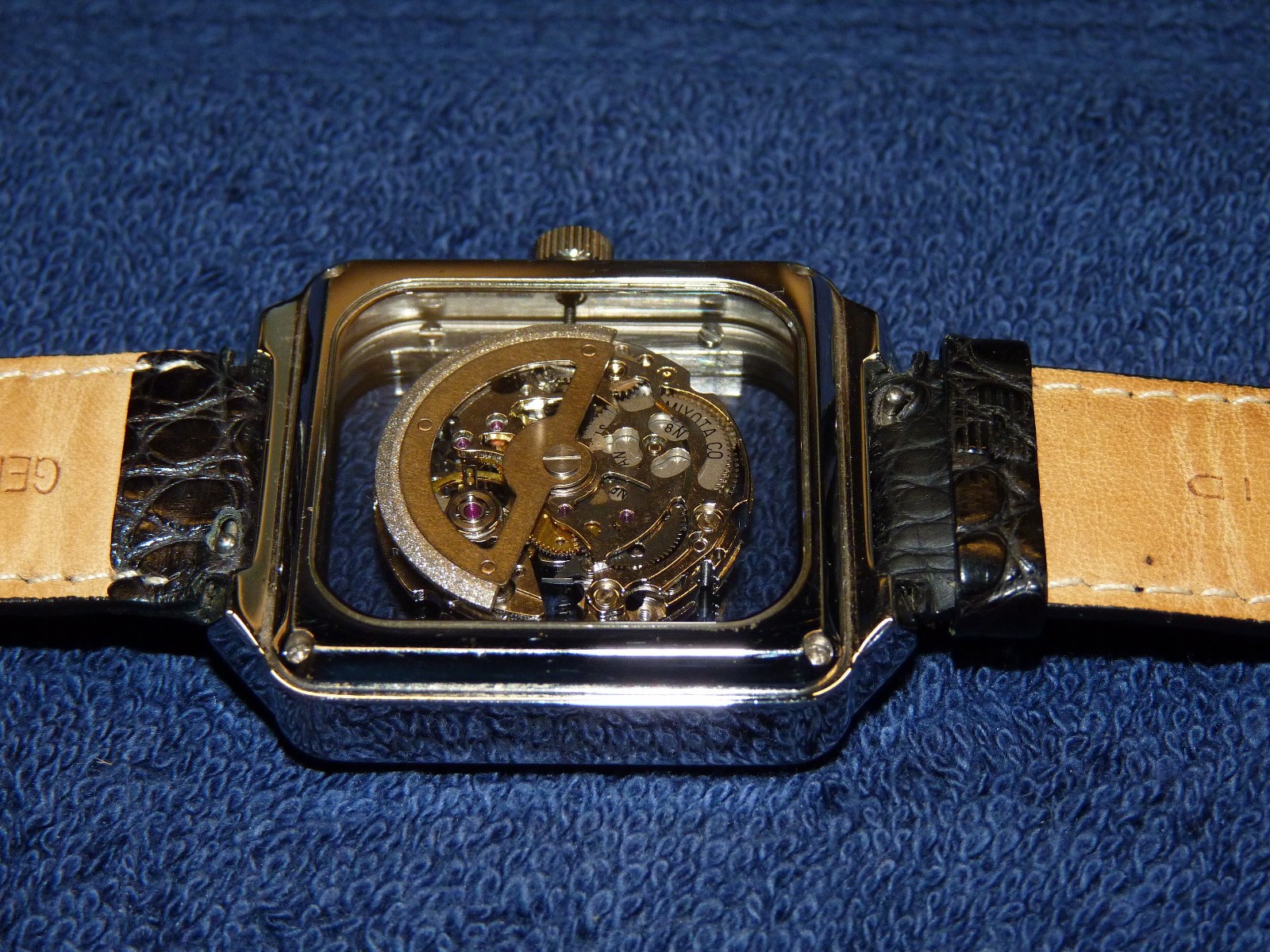 Android Aragon Mystique Automatic Skeleton Men’s Leather Watch Anniversary