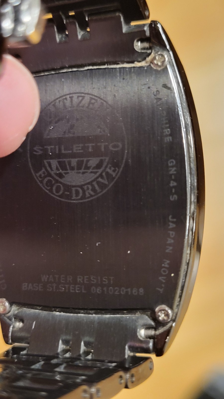 Citizen AR3025-50E Citizen Stiletto Eco-Drive AR3025-50E Ultra-Thin Tonneau