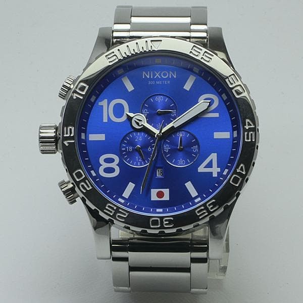Nixon 51-30 Chrono Watch Analog Quartz Japan Movement Used Small Scratch