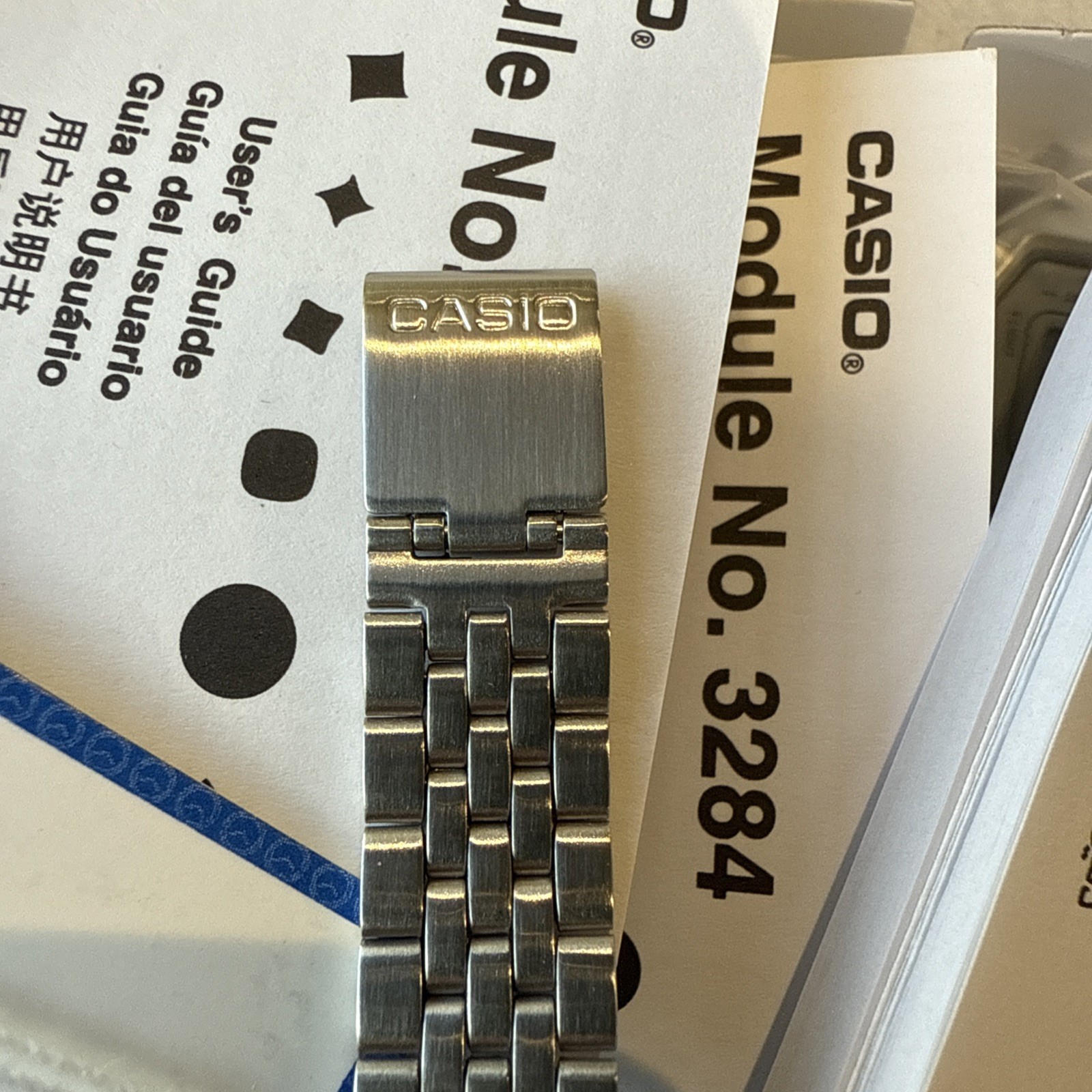 Casio LA680WA-7D Ladies Watch Stainless Steel Digital Retro Multi-Function LA680