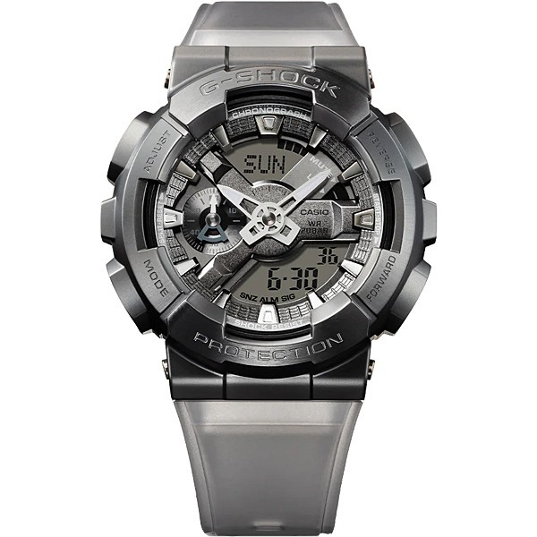 New Item with Defects CASIO GM 110MF 1AJF G SHOCK Digi Ana Metal Covered Midnigh