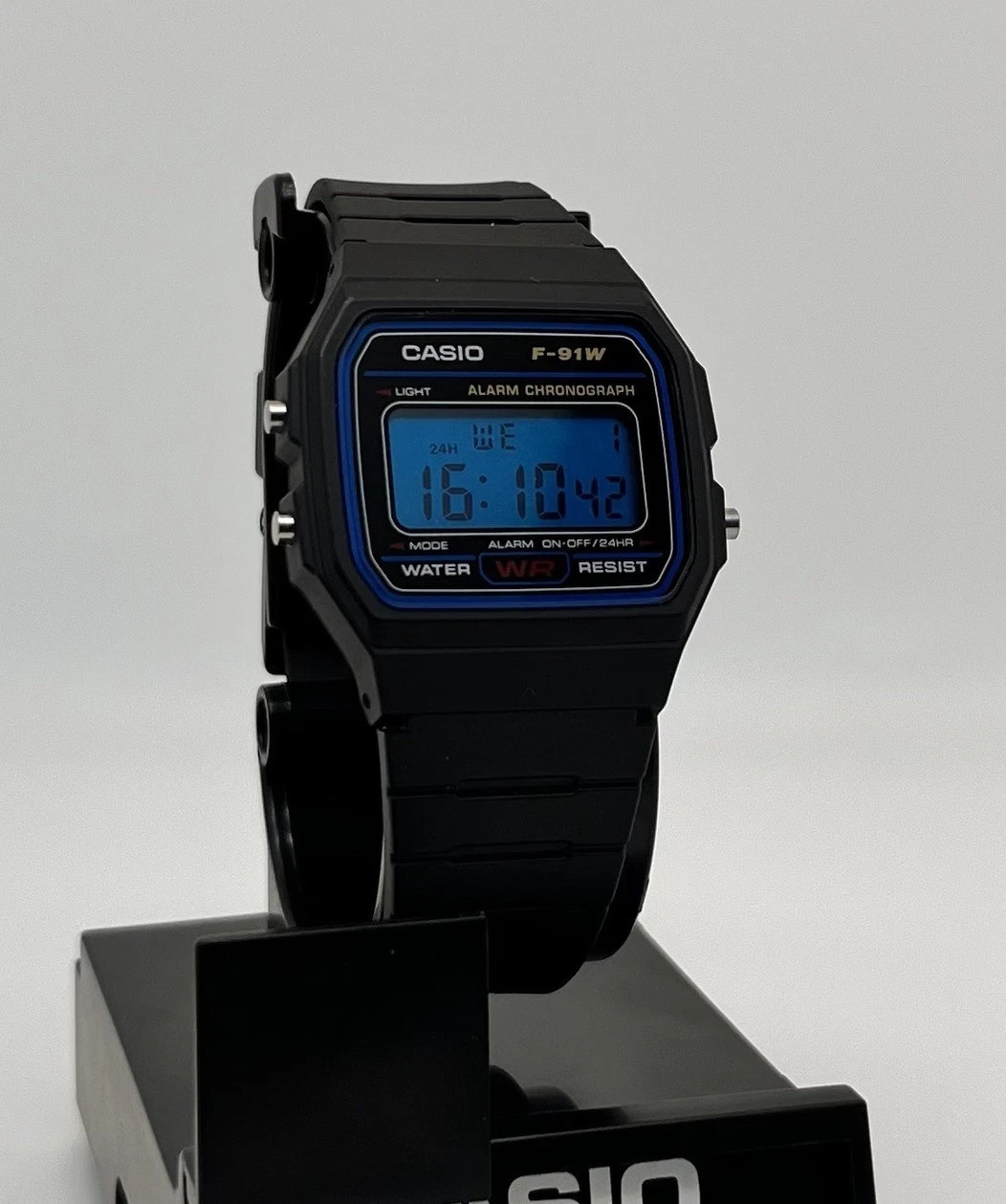 Casio F-91W Blue LCD Screen Replacement – DIY Mod Blue Digital Display Panel