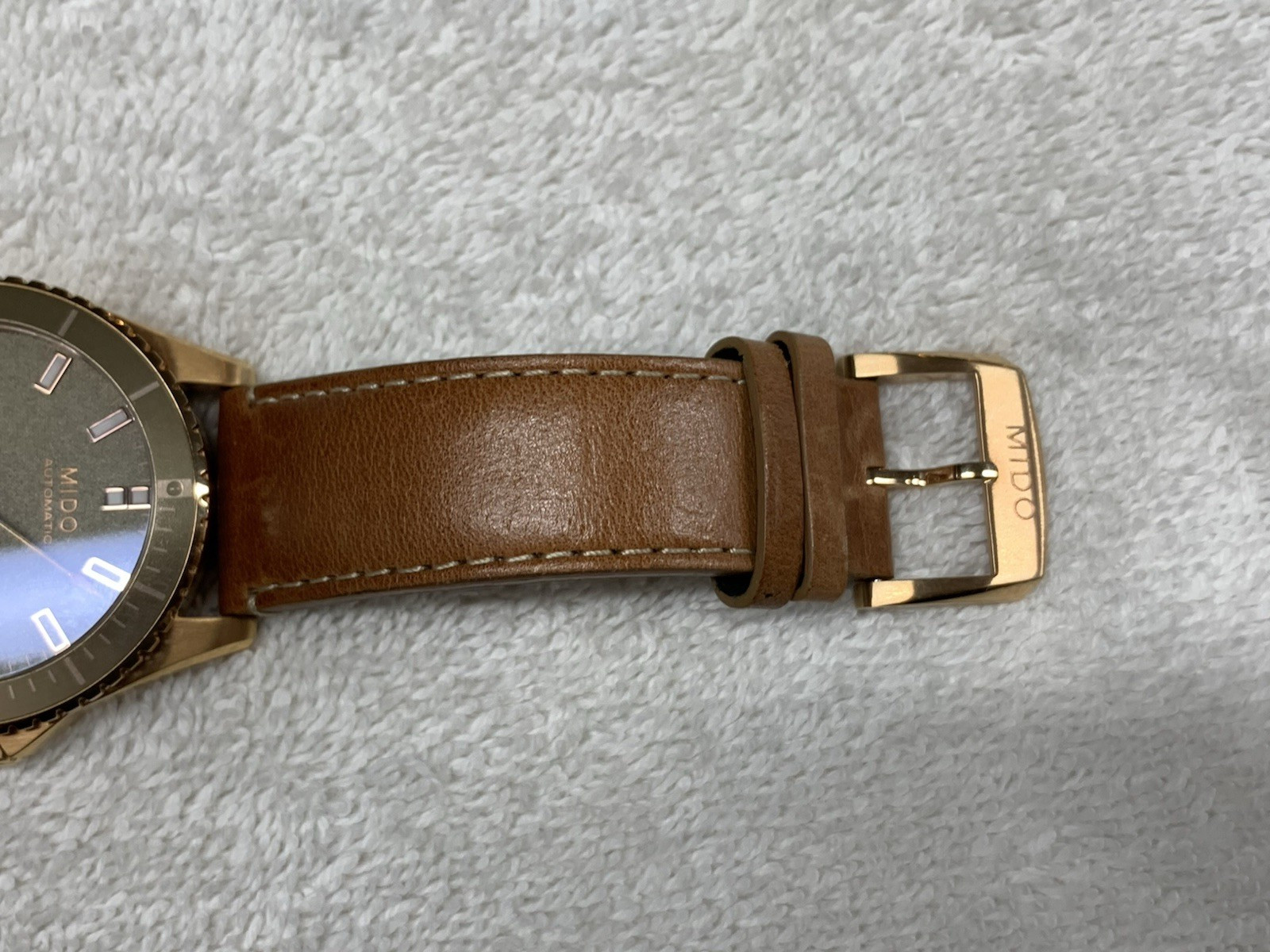 Mido Ocean Star Rose Gold Stanless Steel Green Automatic Watch