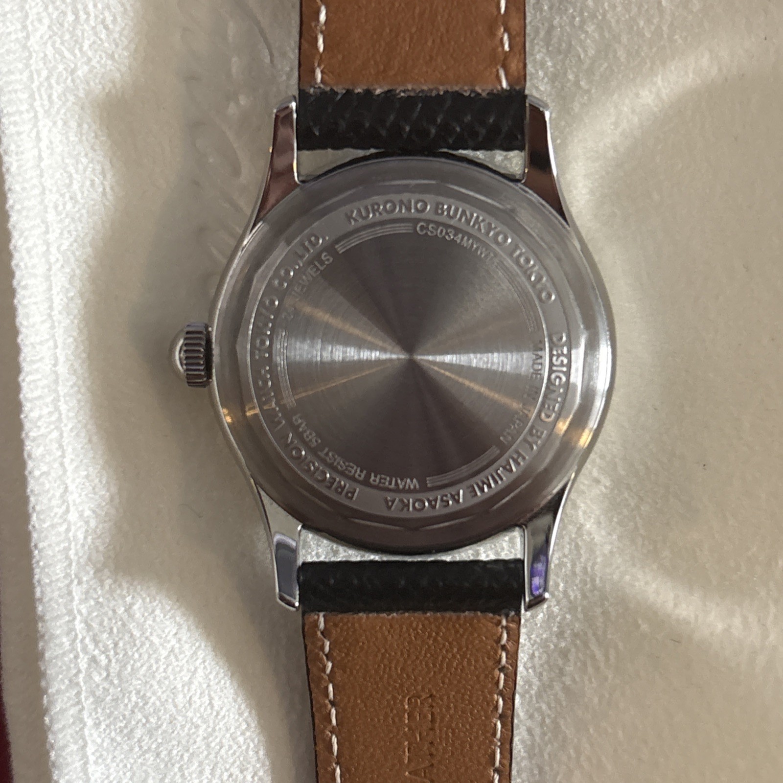 KURONO TOKYO 2025 Special Edition 34mm Star Dial Copper Watch w/box