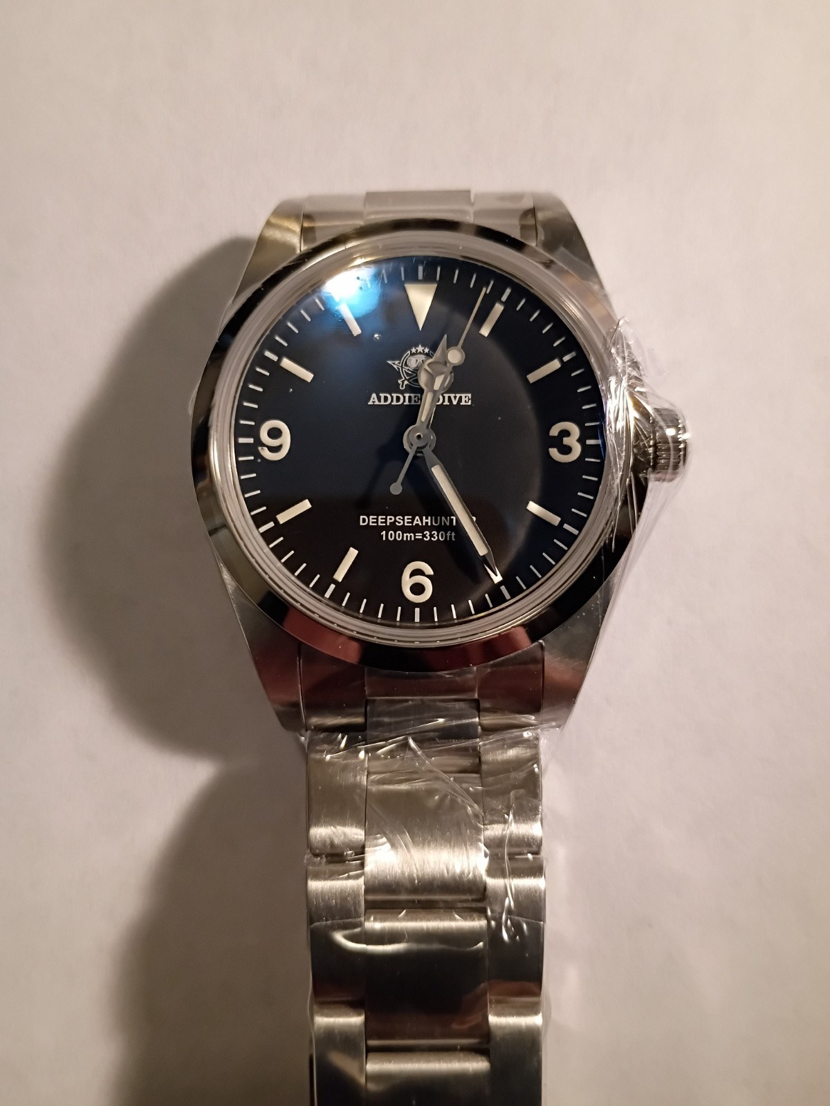New Addiesdive 2023QZ VH31 Men’s Quartz «Explore» Watch with extra batteries