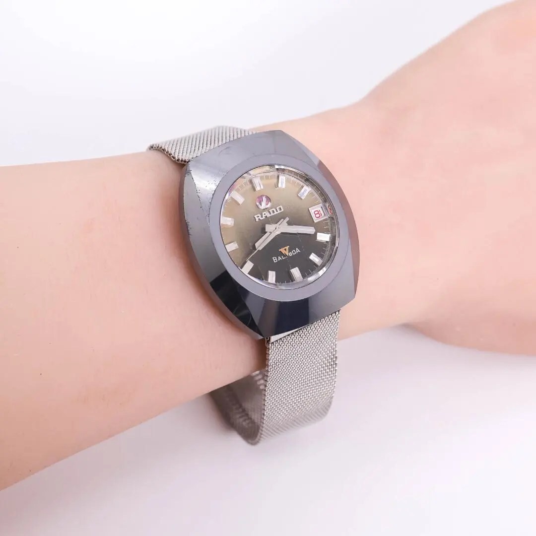 Rado Balboa V Automatic Wristwatch 4.0×3.5cm Case 20.8cm wrist 8.2in