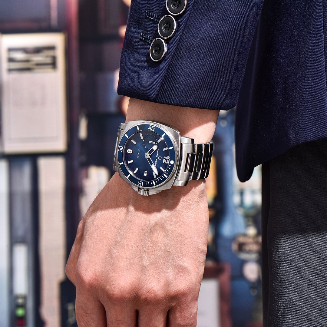 Pagani Design PD-1820 Stainless Steel Mens Automatic Dive Watch 43mm Blue – UK