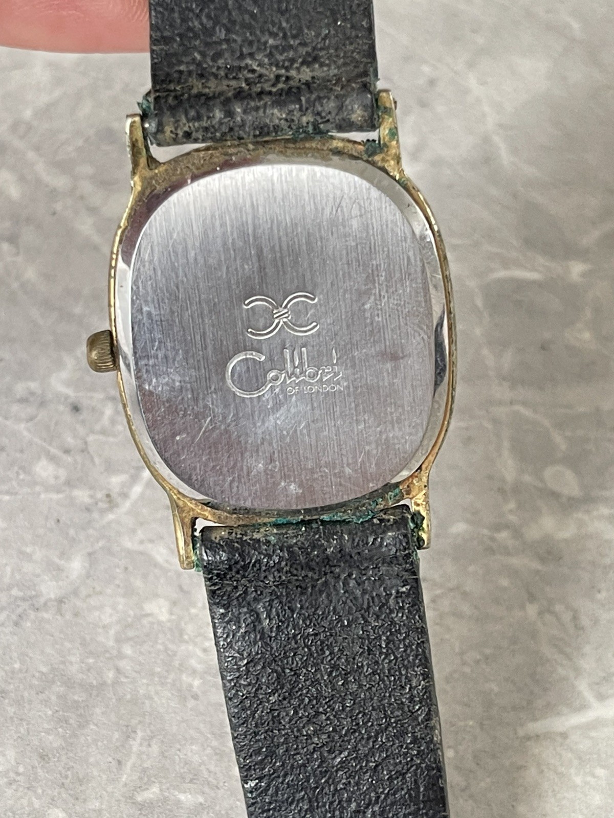 Colibri London Vintage/Retro Swiss Quartz Gold Metal Wristwatch Watch Swiss 915