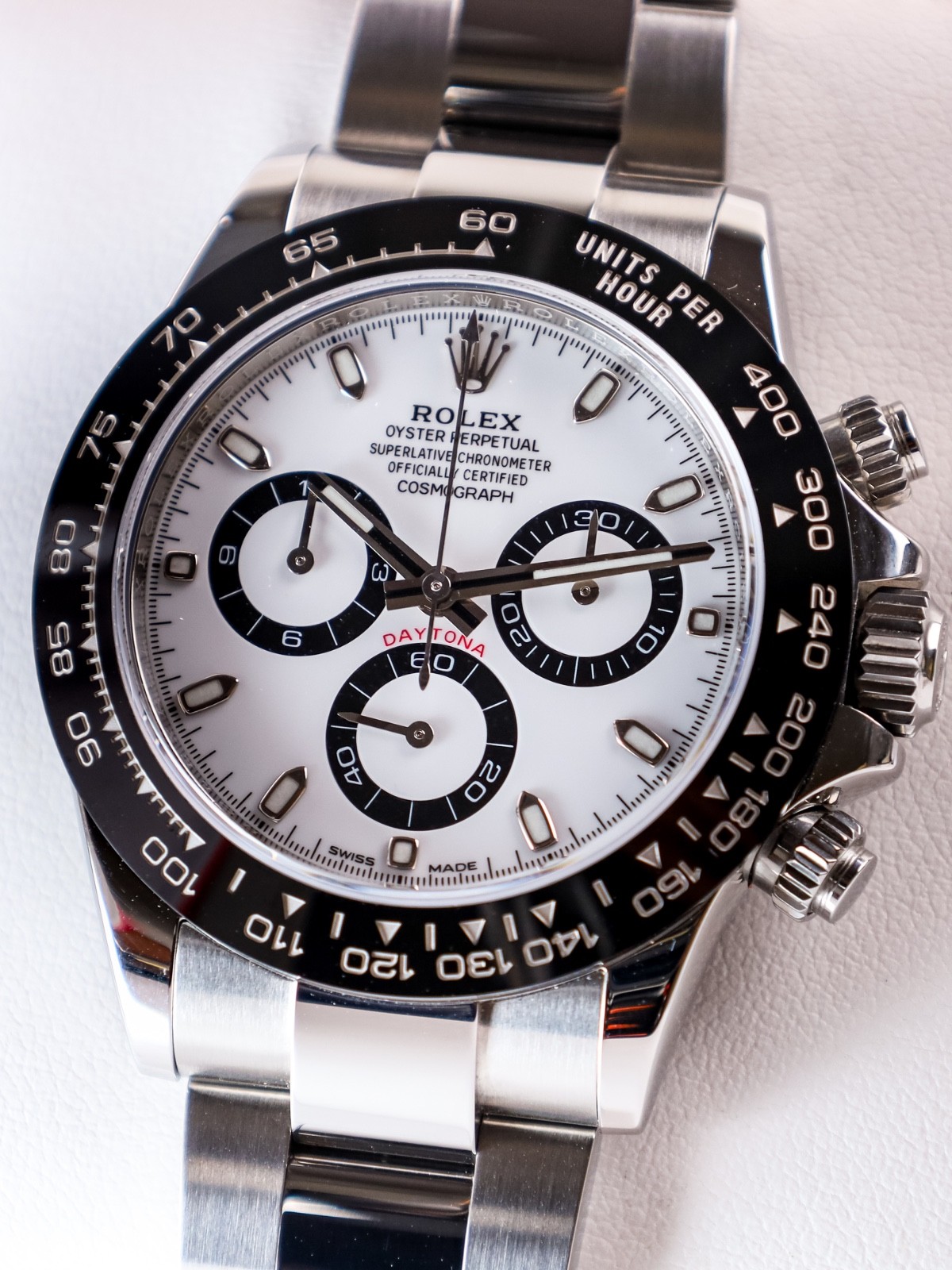 Rolex 2023 panda Cosmograph Daytona White 116500LN warranty full links full set