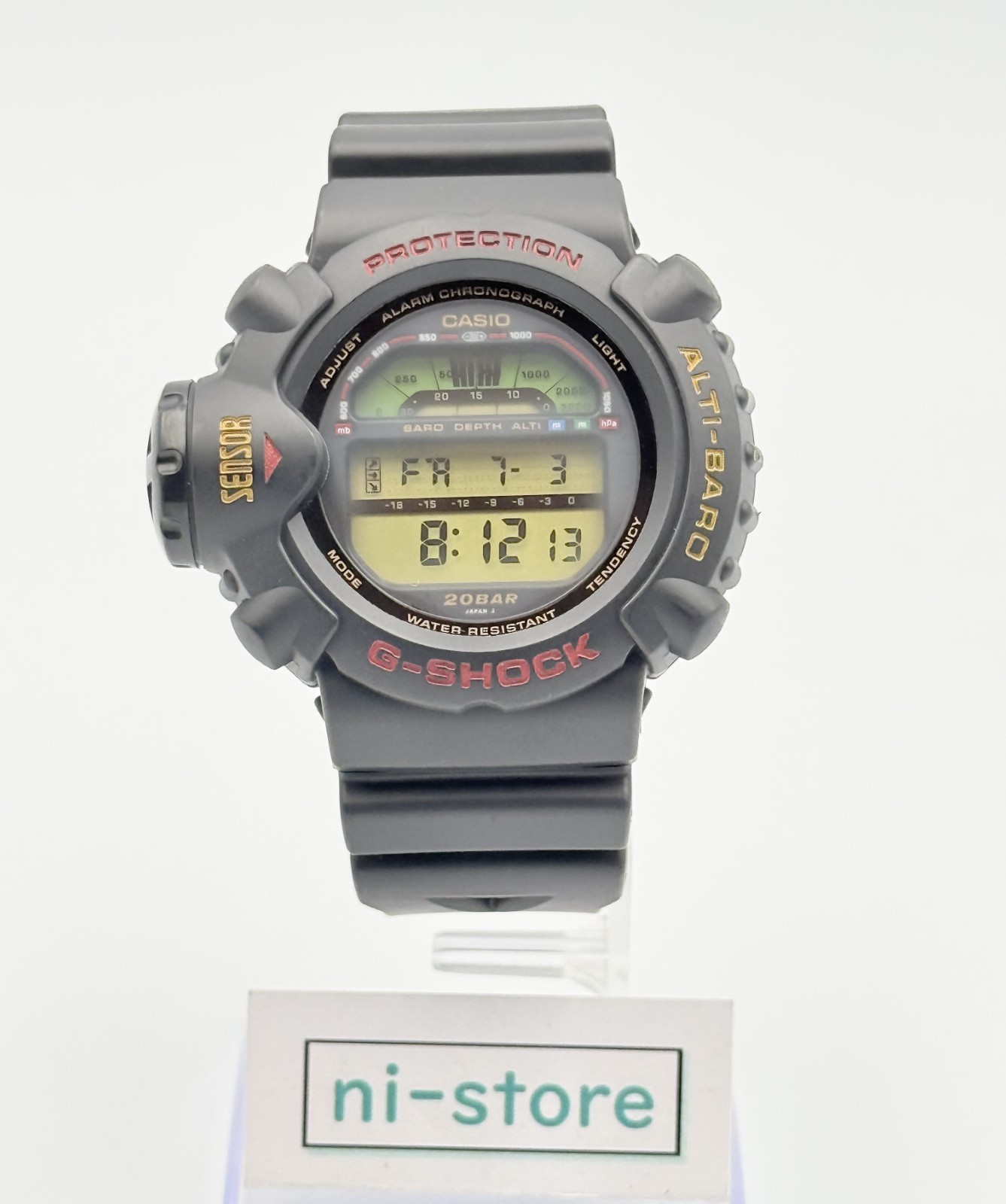 Casio G-Shock DW-6500 Skyforce Sensor Vintage Digital Quartz Watch – Rank B+