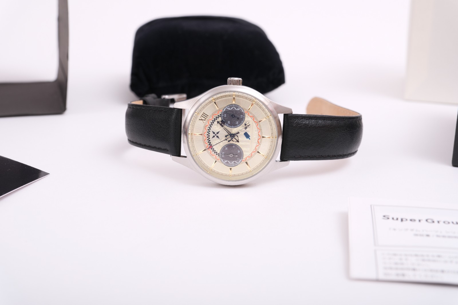 Kingdom Hearts Roxas Model Watch Super Groupies Disney Official White Japan