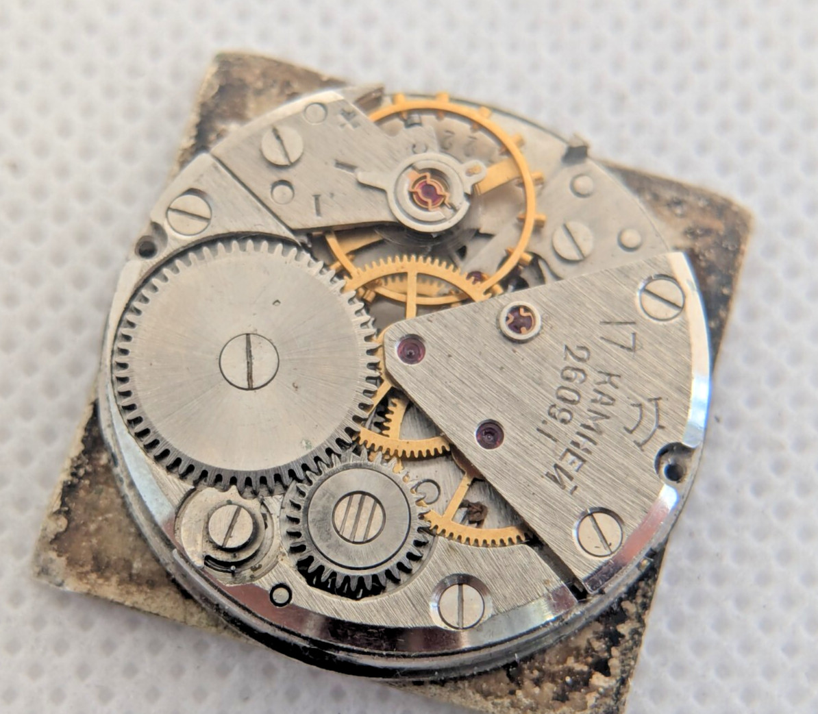 Raketa 2609 Baltika 17jewels Working Balance Vtg russian USSR Watch Movements U1