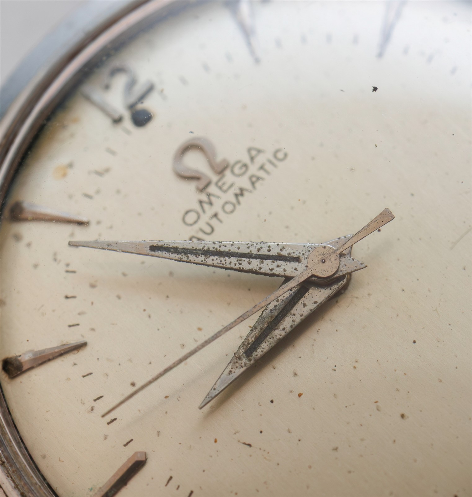 Vintage 1956 Omega Automatic Seamaster Cal. 500 Stainless Steel Watch 2869-1 SC