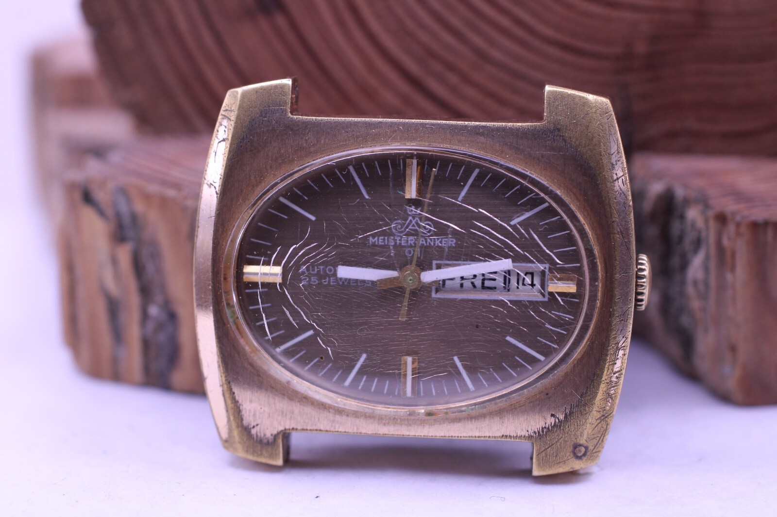 MEISTER-ANKER 01 25j AUTOMATIC MEN’S WATCH CAL. FORSTER FB 226 RUNS (KU)