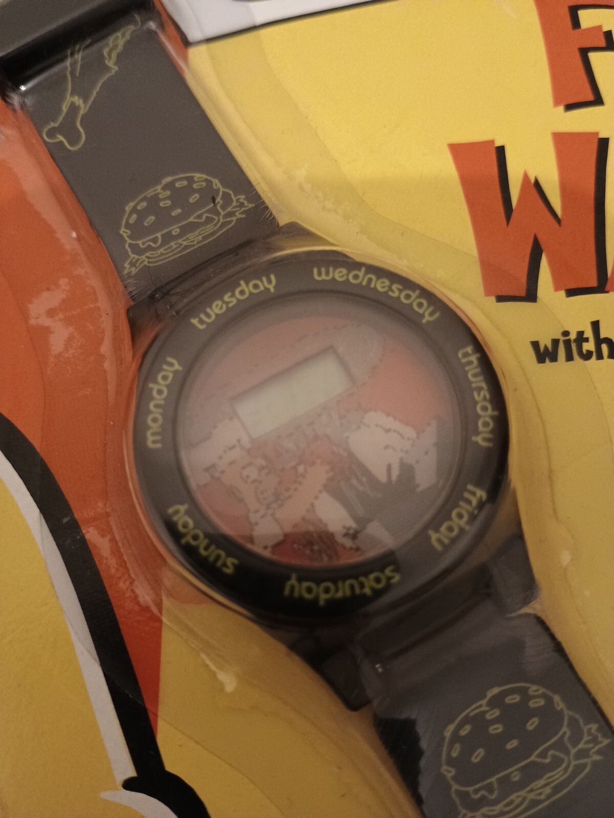 The Simpsons Kelloggs Cereal Promotional Digital Watch