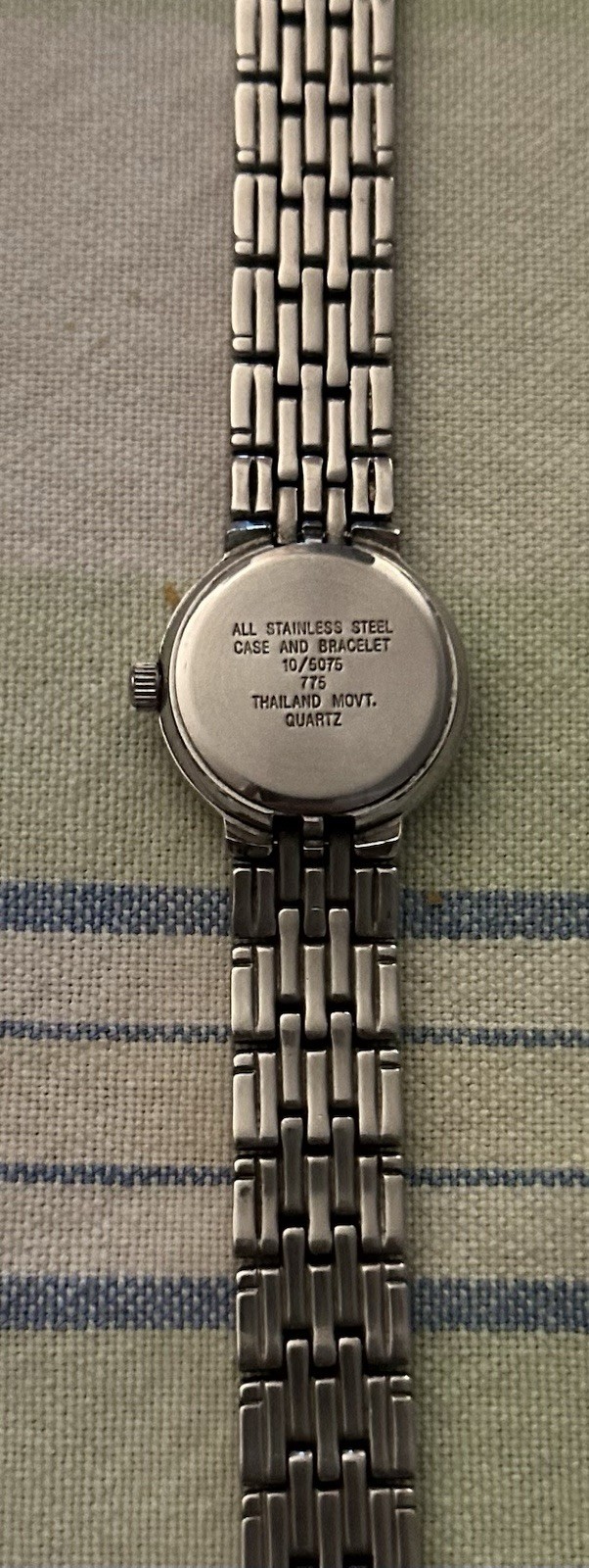 Anne Klein II Women’s Quartz Dress Watch Blue Dial Silver Steel Bracelet