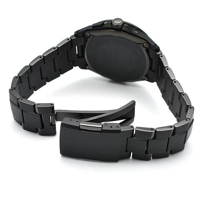 Casio Oceanus OCW-S100B-1AJF Solar Quartz Men’s Wrist Watch Black 41mm Black　Ti