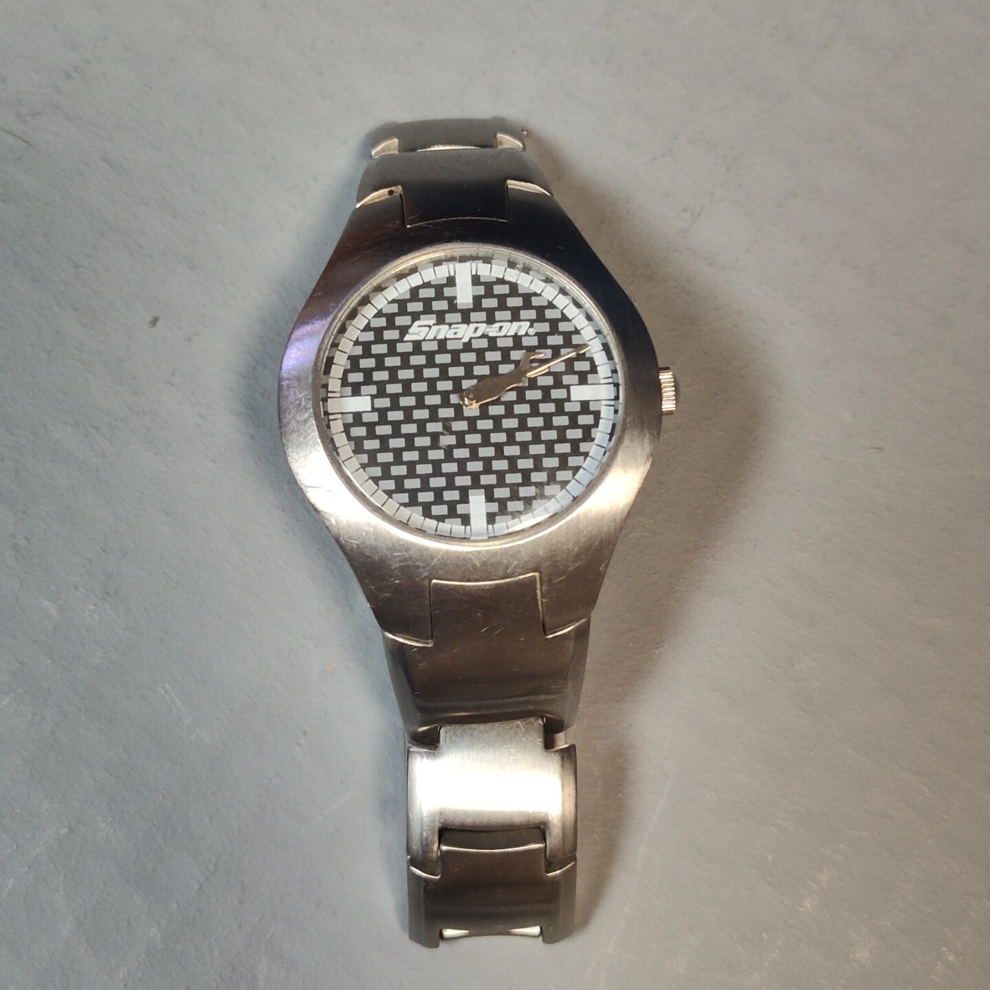 SNAP ON TOOLS Men’s Stainless Steel 2008 Special Edition Watch – Works new cell
