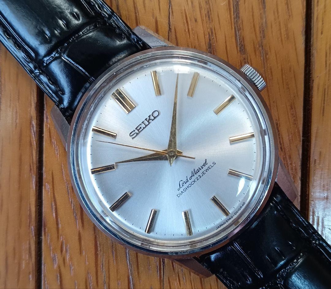 Maintenance Done Seiko Lord Marvel 5740A Vintage Hand Wound