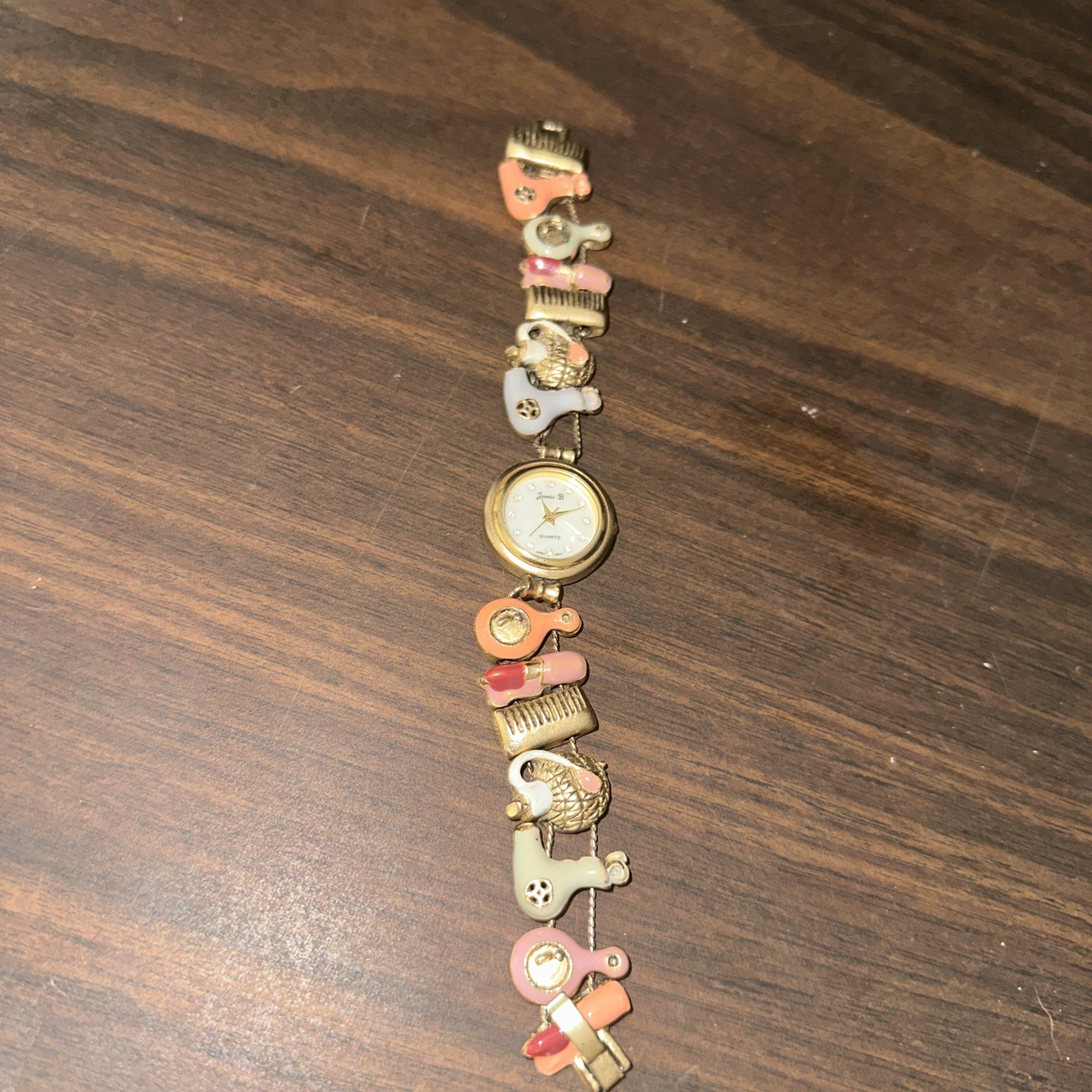 junnie bwatch with hairstyleing charms string watch beautiful one of a kind RARE