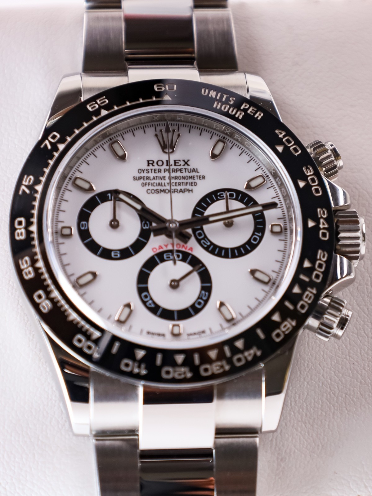 Rolex 2023 panda Cosmograph Daytona White 116500LN warranty full links full set