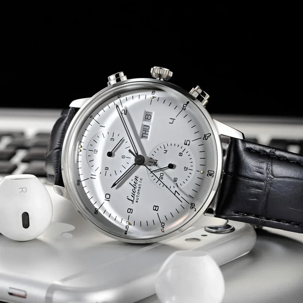 Luobin Automatic Men’s Luxury Mechanical Watch 3 Bar Hour Date Month Multi Dials