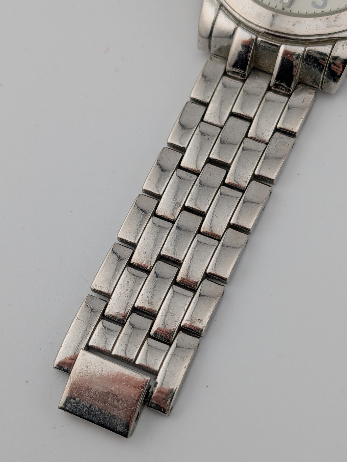 Sophie Watch Women 40mm Silver Case 7″ Band- New Battery