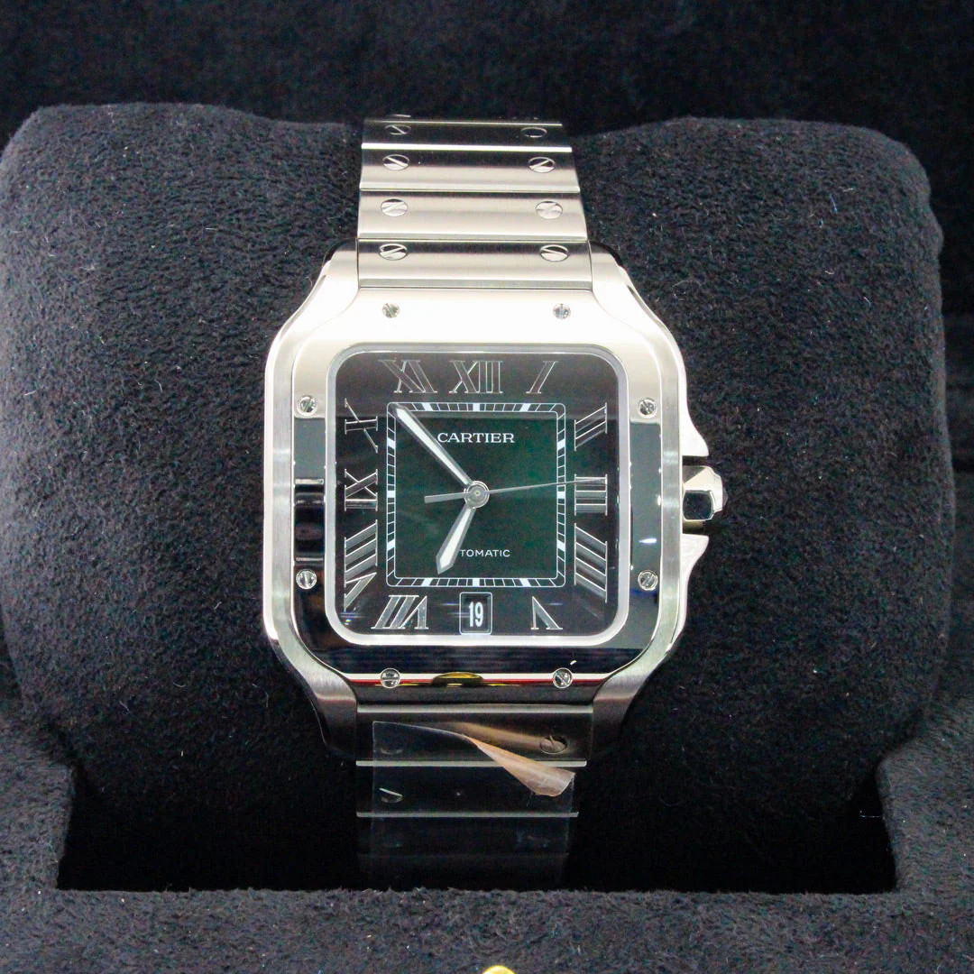 Santos De Cartier WSSA0062 Large 2024 Interchangeable Leather Strap | Imperial