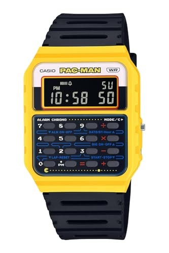 NEW CASIO PAC-MAN Calculator Watch JDM Ltd. Edition CA-53WPC-1BJR JAPAN