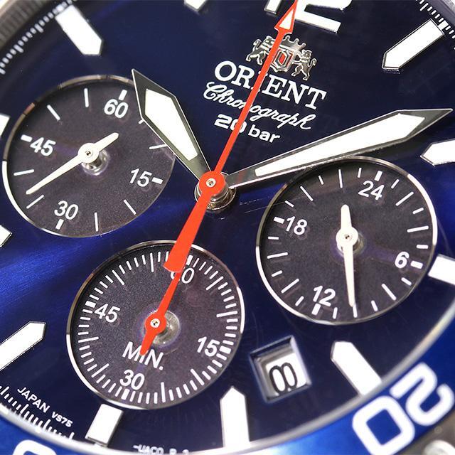ORIENT Mako Diver Design RN-TX0201L Analog Men’s Watch Pepsi Blue Red Silver