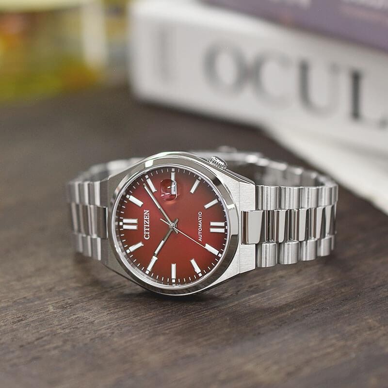 Citizen Tsuyosa NJ0150-56W Automatic Sapphire Red Dial Men’s Watch