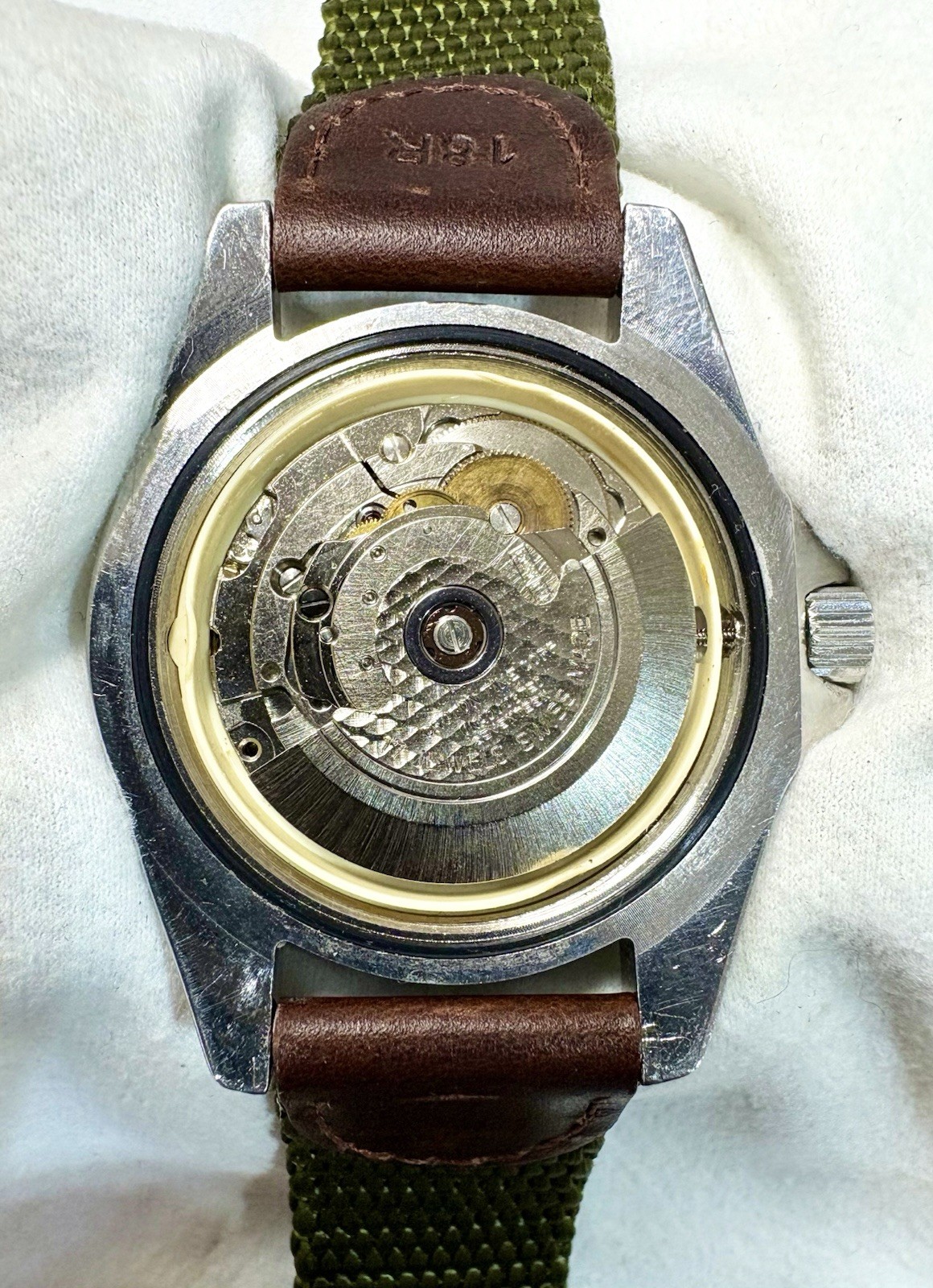 Vintage 60s 70s Era Croton Automatic Skin Diver 17 Jewel Men’s Wrist Watch Works