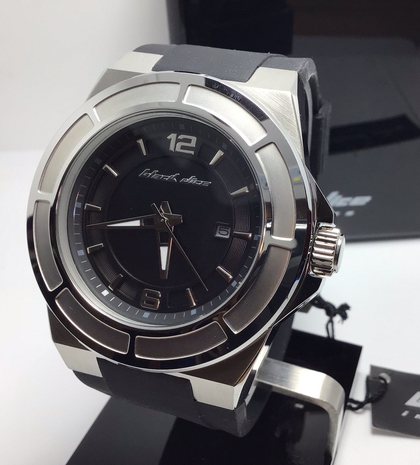 Black Dice Men’s Watch – 5ATM