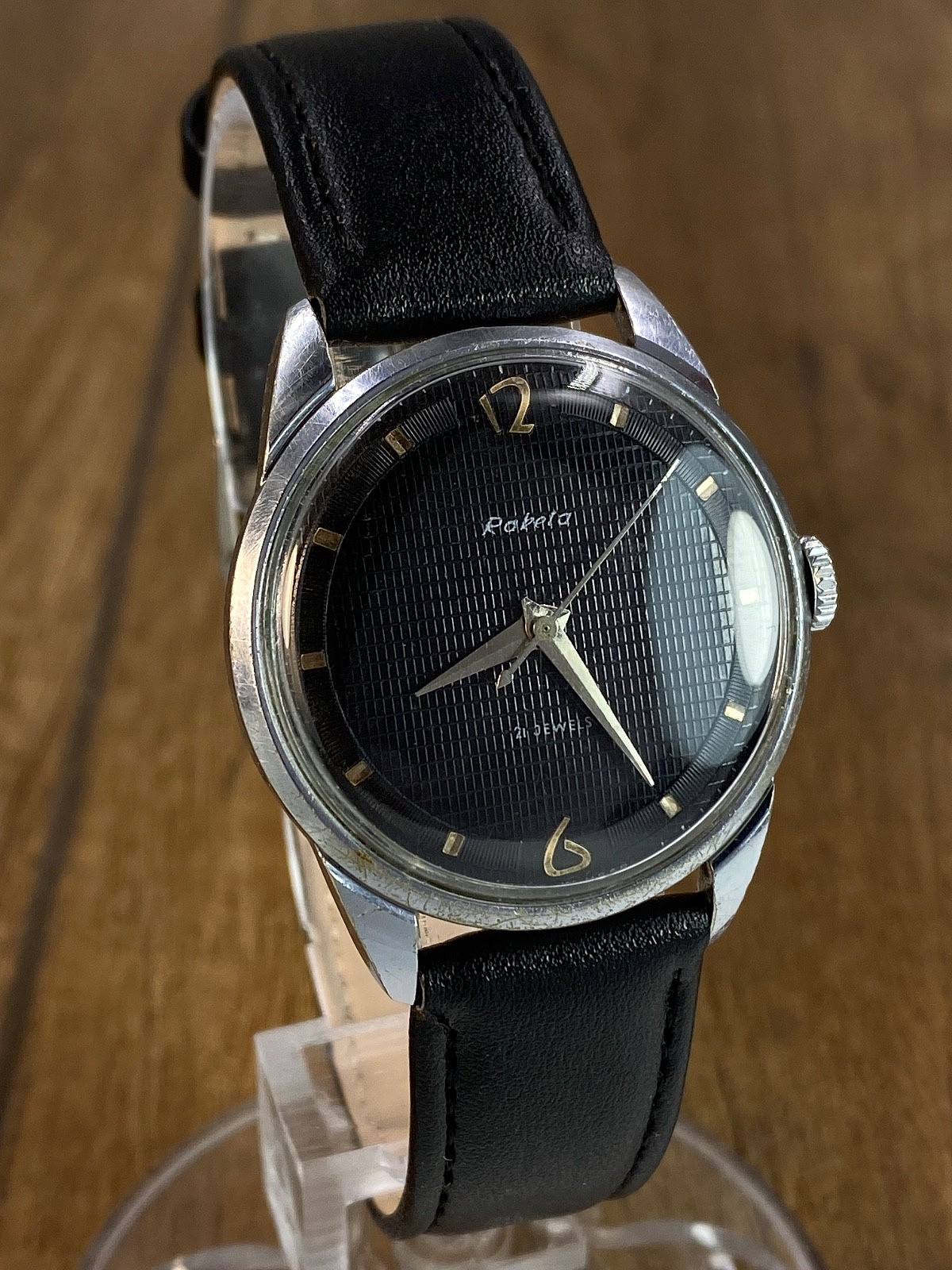 Raketa Baltika mechanical 21j vintage Soviet Era mens wristwatch USSR