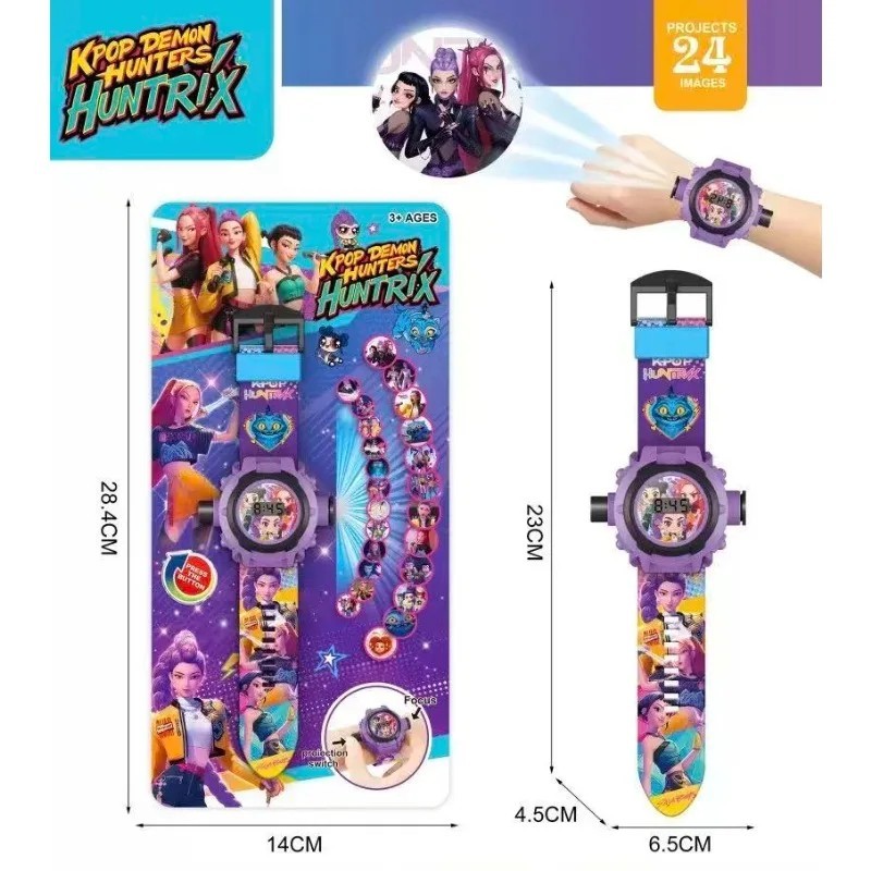 K-POP Devil Hunters Kids Electronic Projector Watch (Free Shipping)