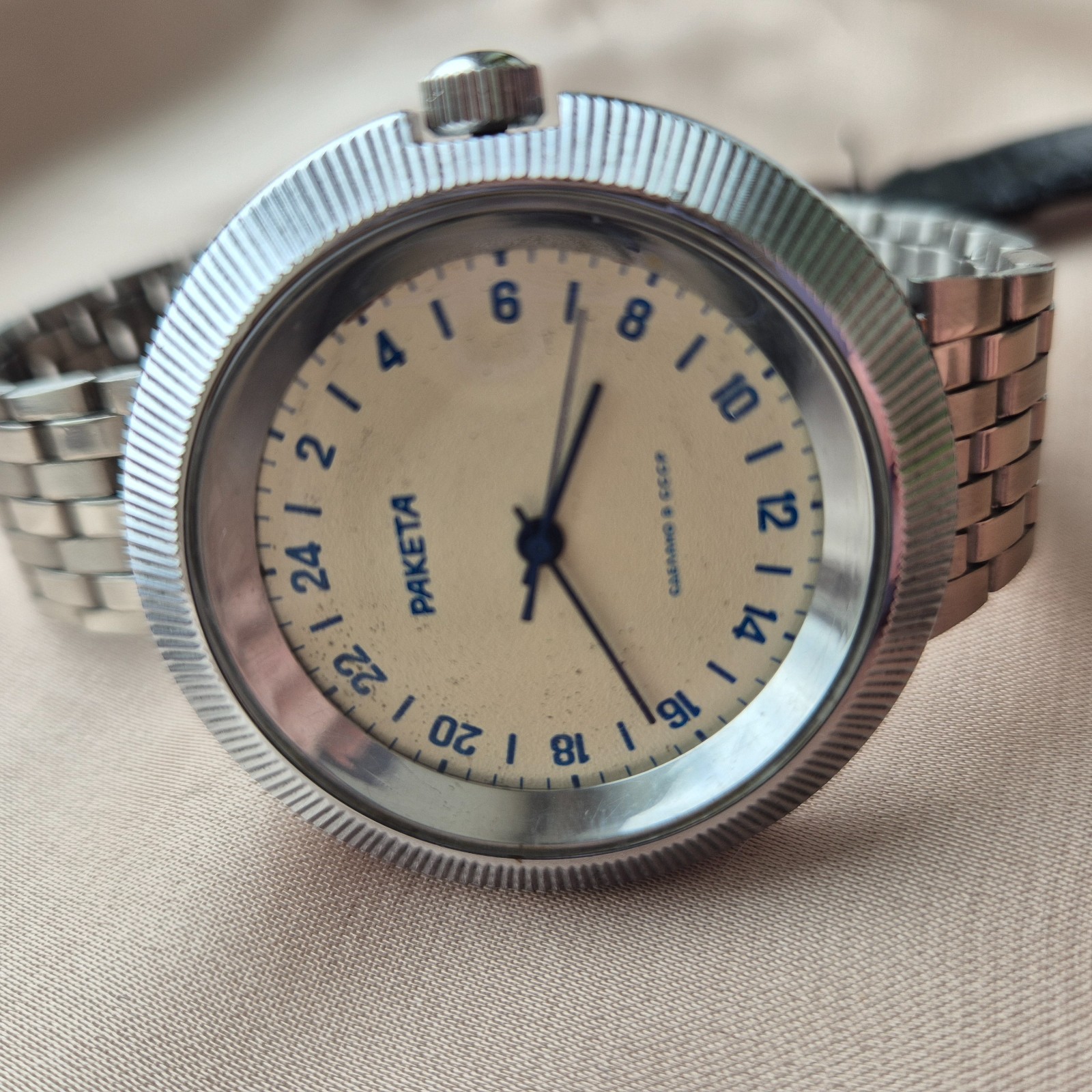 Raketa 24h Soviet Polar Watch SHAYBA Rare FULL SERVICED – USSR