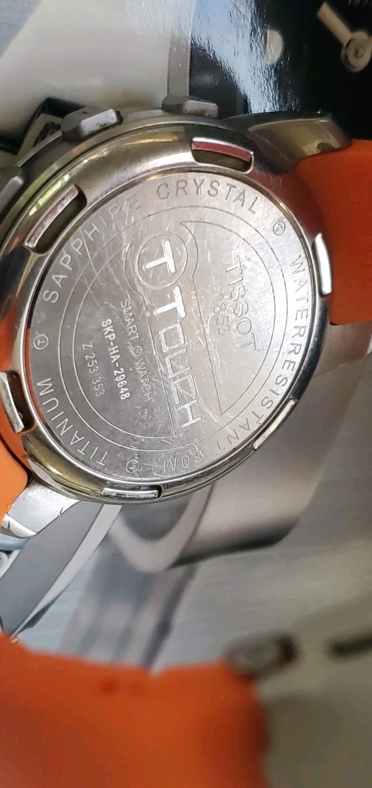 New Battery Near Mint Tissot T-touch Watch With All Accessories