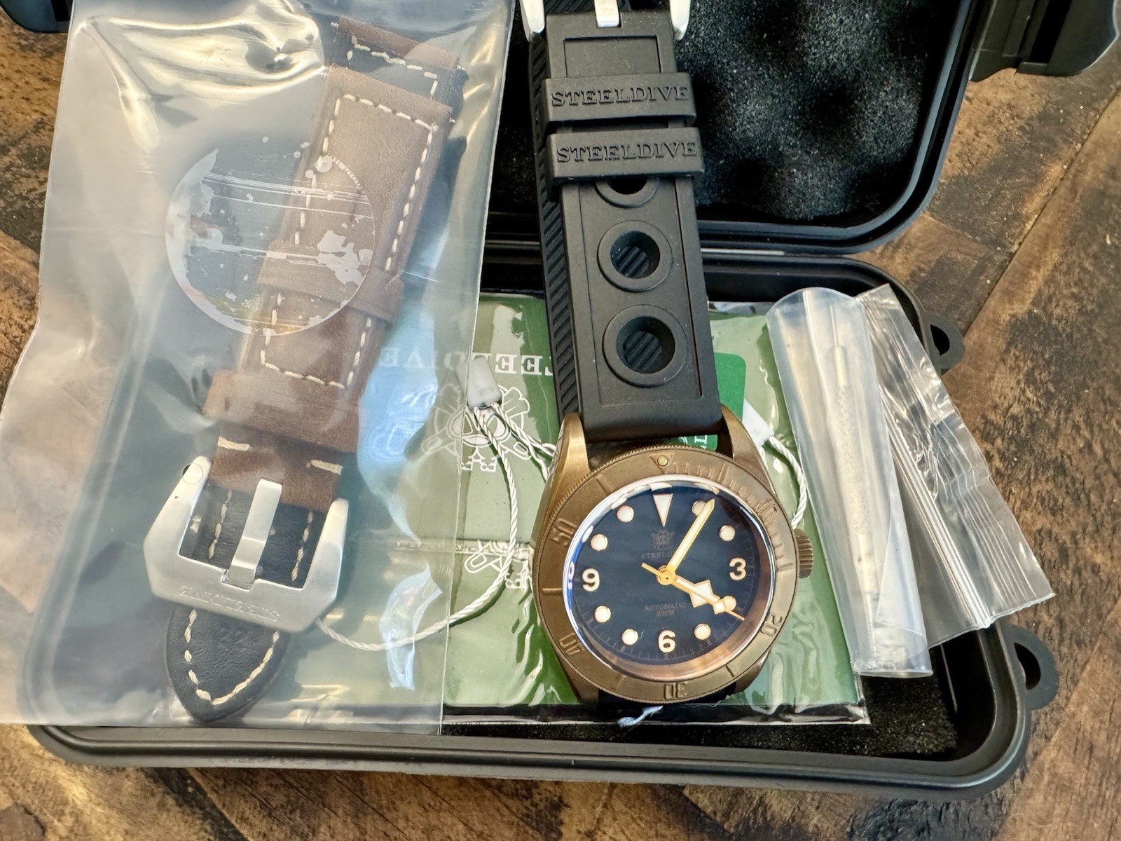 Steeldive SD1958S CUSN8 Bronze NH35 Dive Watch