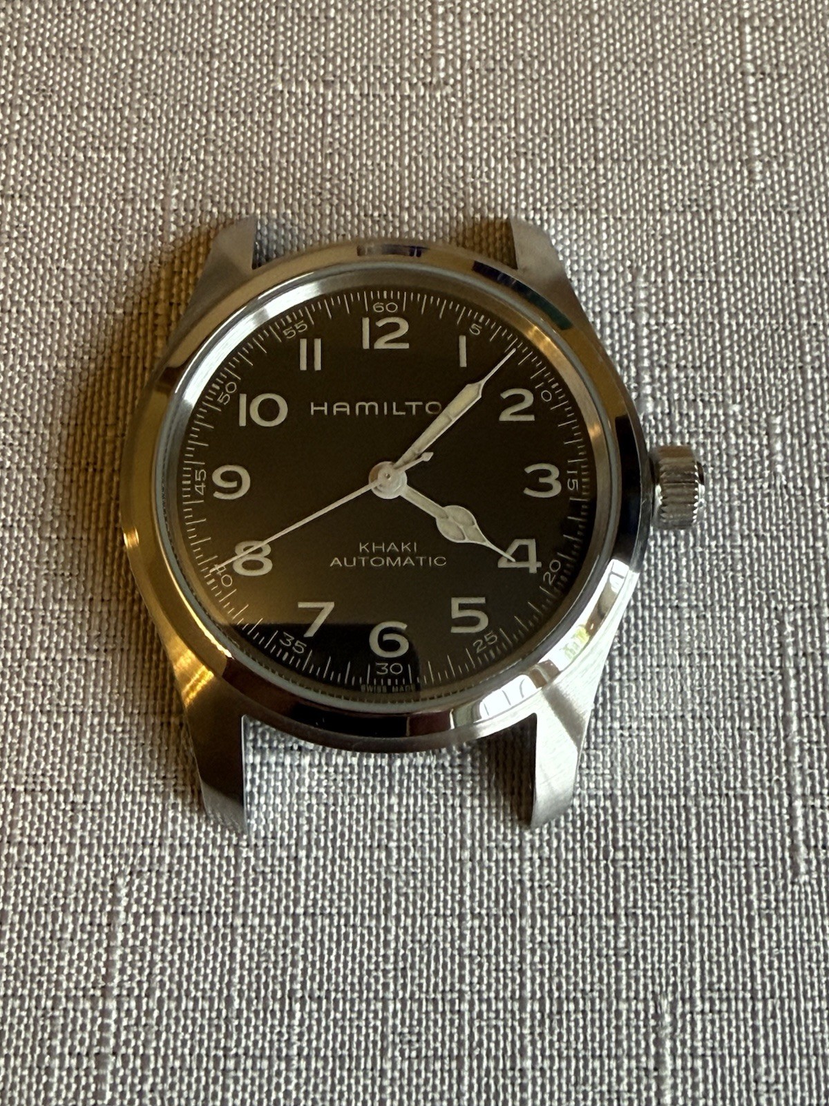 Hamilton Murph 42mm Bracelet Bundle H70605732 Complete Set w/ Extra OEM Strap