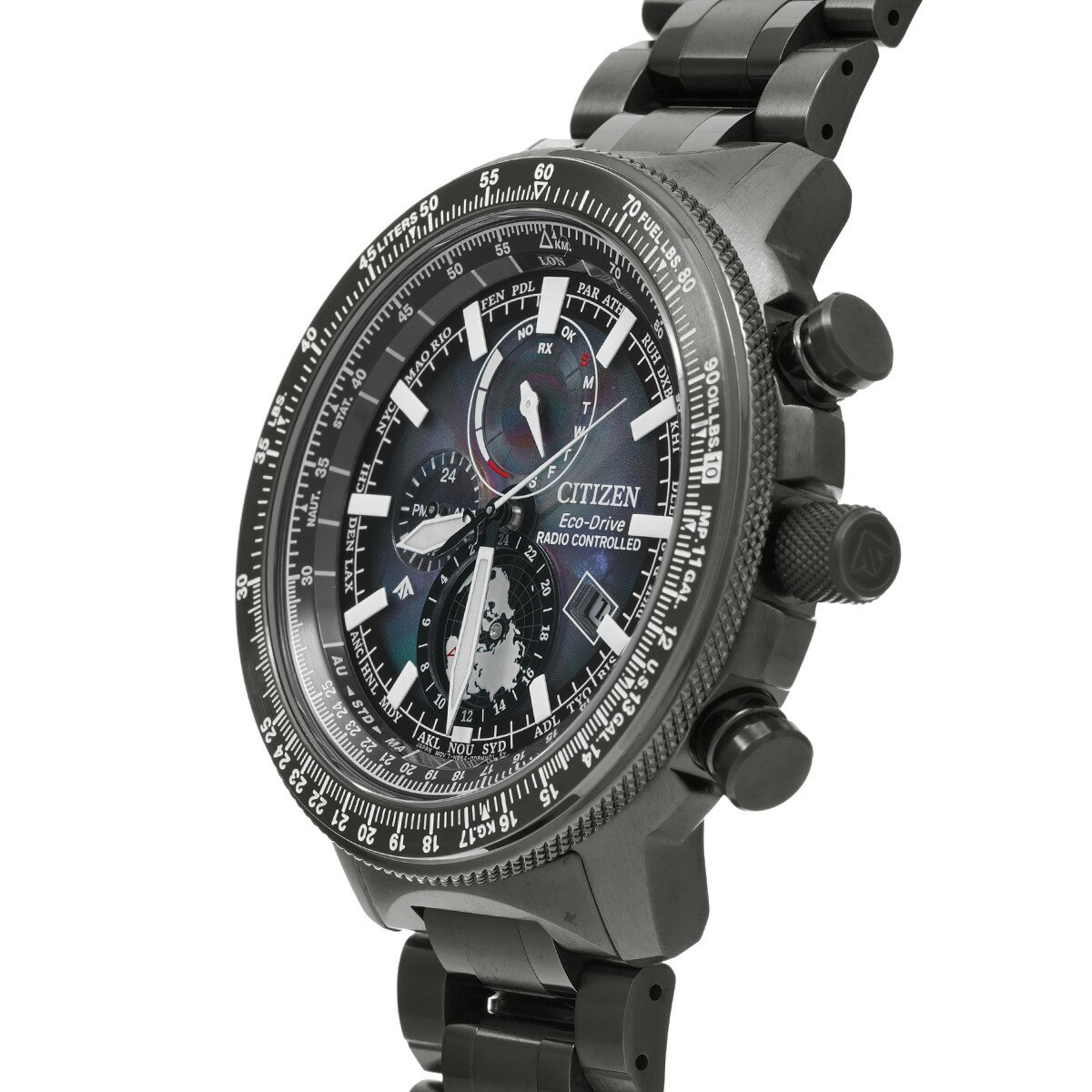 Citizen Promaster Sky Eco-Drive BY3005-56E Multicolor Watch – Used, Japan