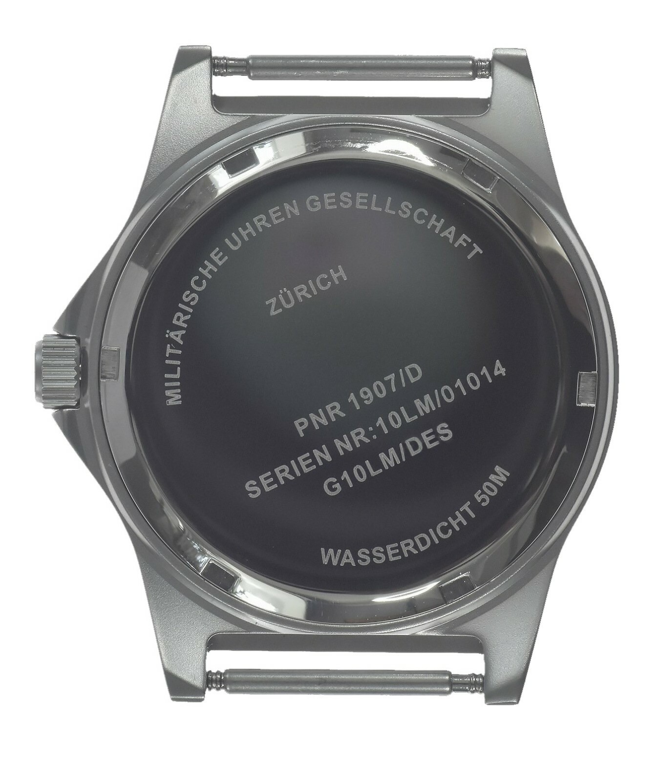 MWC G10LM Military Watch | 50m | Date Window | Screw Case Back | Desert Strap