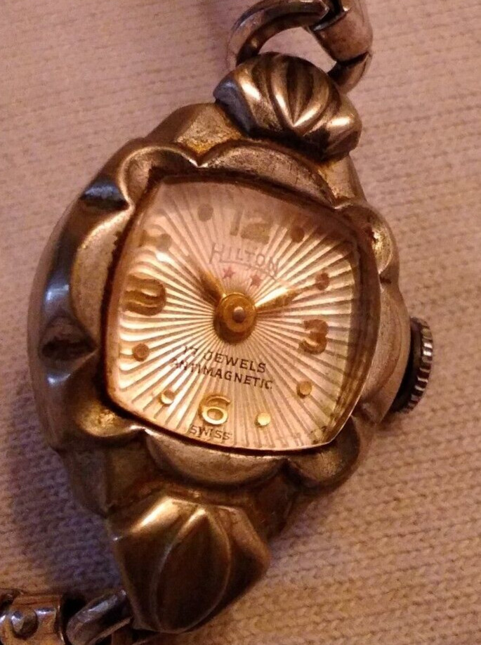 Hilton watch women’s 17 jewels cocktail winds runs