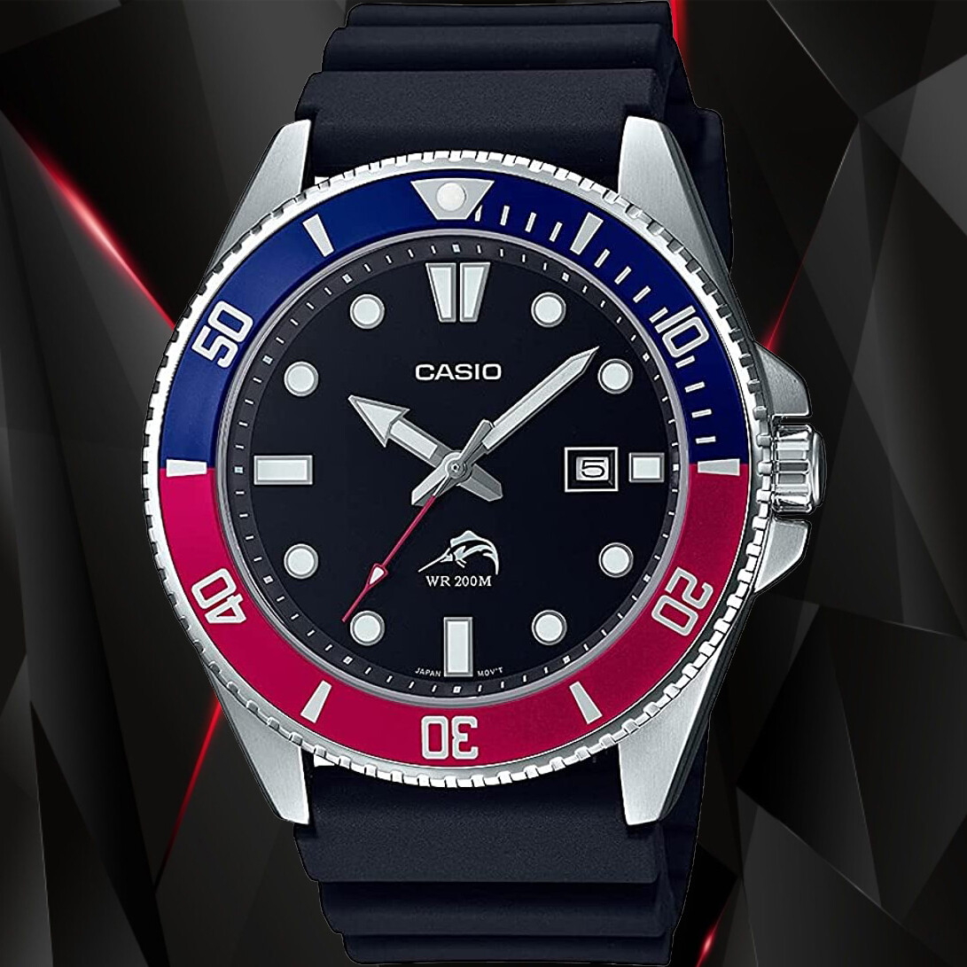 Casio MDV106B-1A2V Men’s Duro 200M WR Watch Diver Analog Sports New 2021