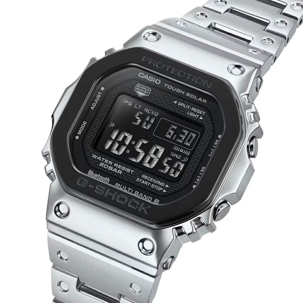 Casio G SHOCK GMW B5000BT 1JF Men’s Solar Radio Watch Bluetooth Full Metal New